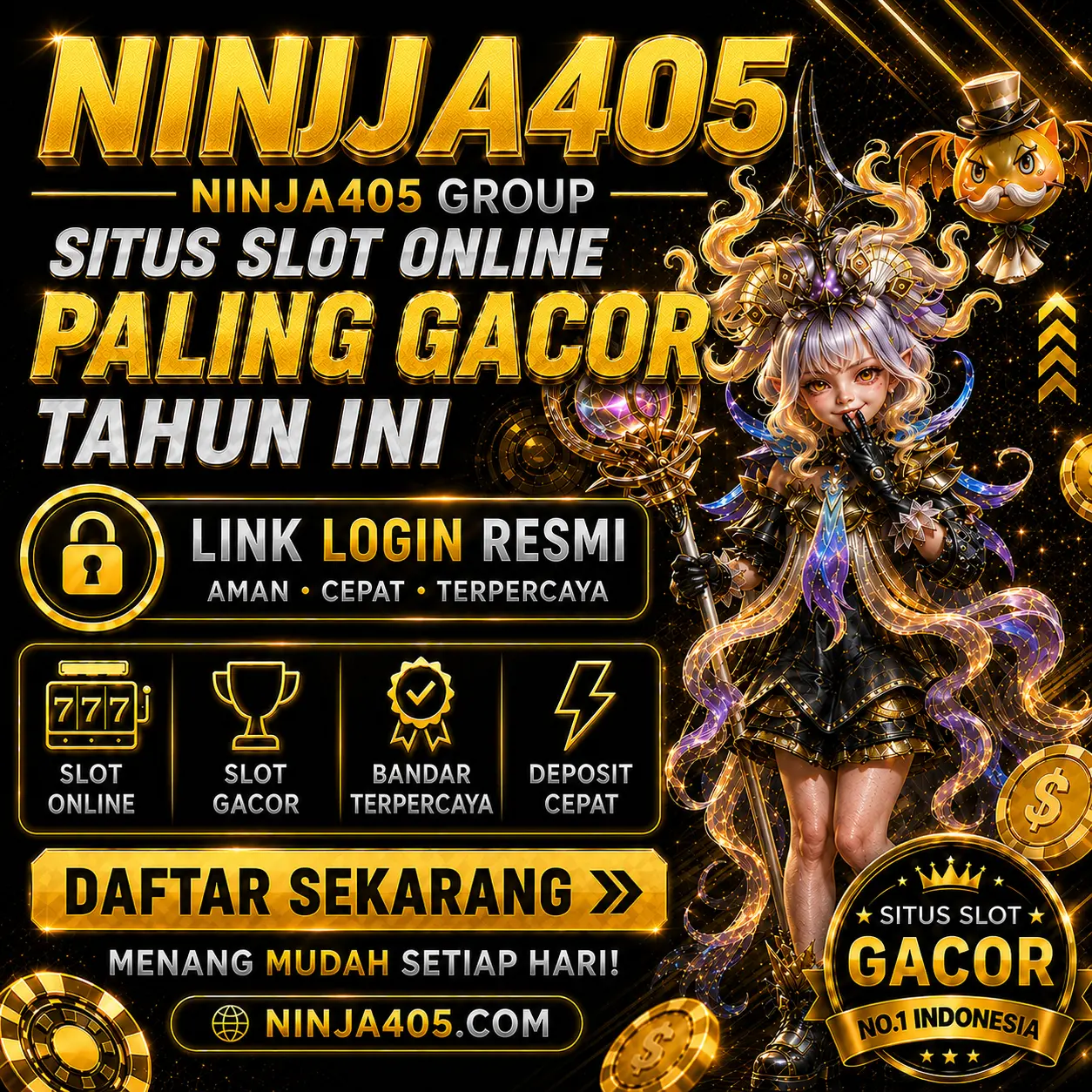NINJA405 ﾒ Klan Pemburu Bayangan Terlarang 405 Kontrak Rahasia Koleksi Ninjato